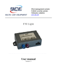 FM Light User manual - BCE Configuration Manager