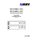 NC316BU-1AC NC316BU-1DC