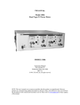 TEGAM Inc. Model 1806 Dual Type IV Power Meter MODEL 1806