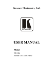 Manual - Audio General Inc.