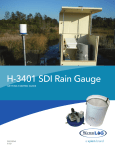 H-3401 SDI Rain Gauge
