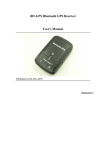 iBT-GPS Bluetooth GPS Receiver User`s Manual