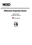 Nexo NXtension Expander Board Manual