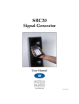 SRC20 Manual - The Modal Shop, Inc.