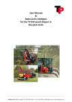 User Manual & Spare parts catalogue for the TP 250 wood chipper