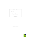 RLM-150 LCD Monitor Drawer User Manual
