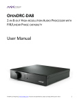 OpenDRC-DA8 User Manual
