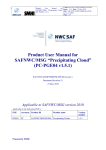 Product User Manual for SAFNWC/MSG &ldquo;Precipitating