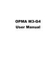 OPMA M3-G4 User Manual