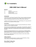 HSK-320Z User`s Manual