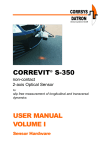 CORREVIT® S-350 USER MANUAL VOLUME I