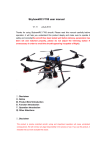 SkyhawkRC F700 user manual