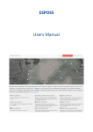 User manual - ESPOSS GeoPortal