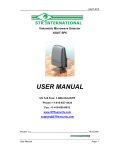 AGAT-SP6 User Manual 1.2 - Gate Opener | Automatic Gates