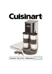 Cuisinart® Two to Go™ Coffeemaker TTG-500