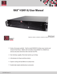 RAX™ 4 BAY-XJ User Manual