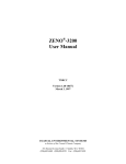 ZENO -3200 User Manual