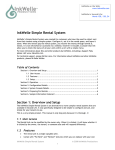 InkWelle Simple Rental System