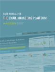 user manual for the email marketing platform