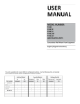 USER MANUAL - Innovative Cleaning Equipment