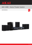 AHC 1500 – Home Theater System