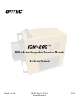 IDM-200 User Manual 932540B 100 pct uncompressed for