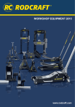 WORKSHOP EQUIPMENT 2015 - Rodcraft Pneumatic Tools