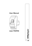 Dinplayer F03-F04 Manual - InOut Communication Systems