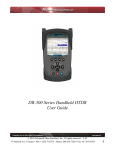 DR-500 Series Handheld OTDR User Guide