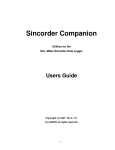 Sincorder Companion - The M.C. Miller Company