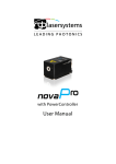 User Manual - RGB Lasersystems