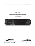 TEA-8207 User Manual - AV-iQ