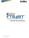 ComProbe FTS4BT Quick Start Guide