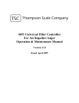 Thompson 4693_"Gross"_Weigh Manual