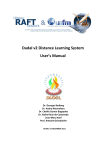 Dudal v2 Distance Learning System User`s Manual