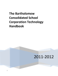 The Bartholomew Consolidated School Corporation Technology