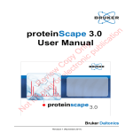 proteinScape 3.0 User Manual