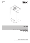 Baxi MainEco Heat user guide