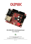 PIC-WEB REV.C development board User`s Manual