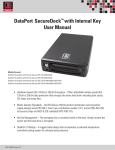DataPort SecureDock ™ with Internal Key User Manual - AV-iQ