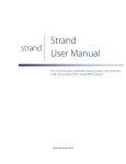 Strand End User Manual