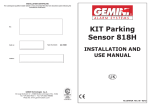 818H - UTENTE ed INSTALLATORE