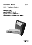 Installation Manual (UK) ISDN Telephone System