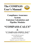 The COMPASS User`s Manual “COMPASS-CALCS”