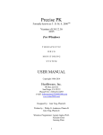Precise PK User Manual