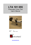 LTA 101 055 - Föhrenbach Application Tooling nv.