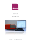 User Manual - Alere Technologies GmbH