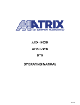 VIEW PDF - Matrix Test Equipment