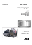 FanSave 4.4 User`s Manual Energy Savings Calculator for Fan