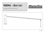 MBM6 - Barrier - Bariere Parcari